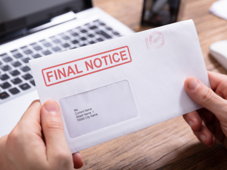 What to Do When You Receive an IRS Final Notice - Affordable Attorney ...