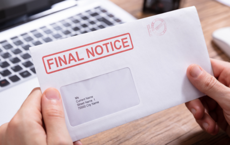 What to Do When You Receive an IRS Final Notice